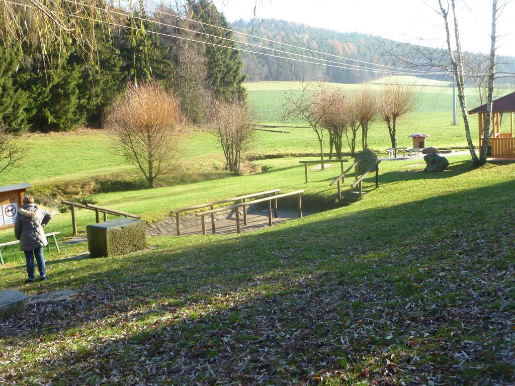 Blockhaus Bayerischer Wald Stamsried Buitenkant foto